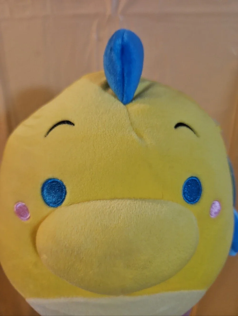 Squishmallows Disney Little Mermaid Flounder Plush 8”: NEW